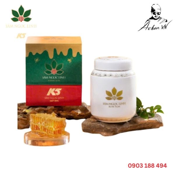  Sâm ngọc linh 45gr(Củ/ngâm mật ong rừng/ngâm tửu) 