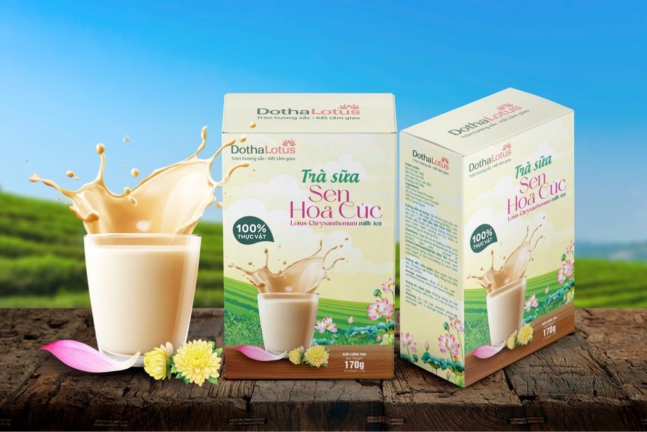  Sữa hạt sen 10 gói - 20G 