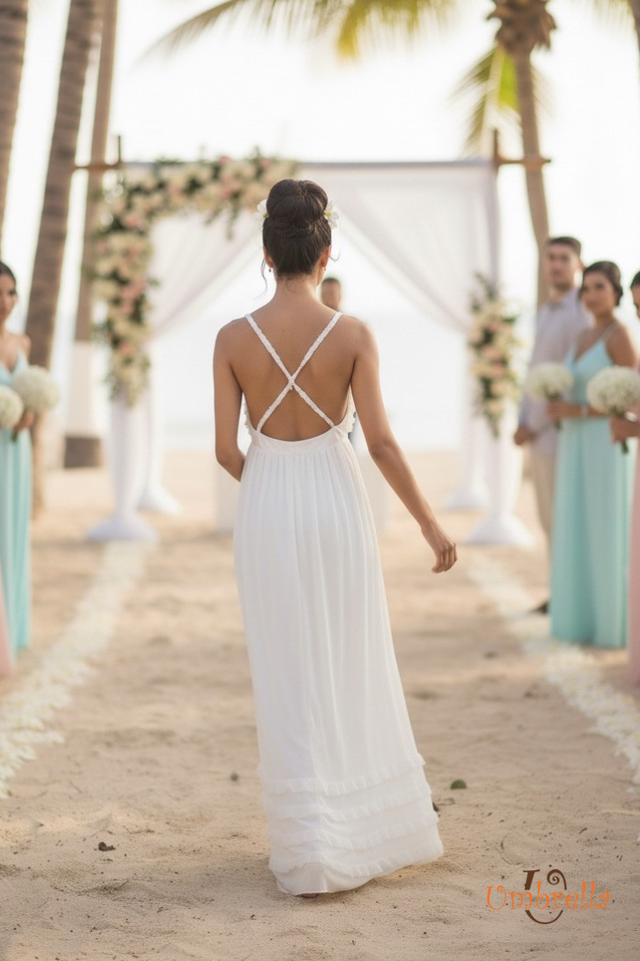  Đầm dài tùng bèo 