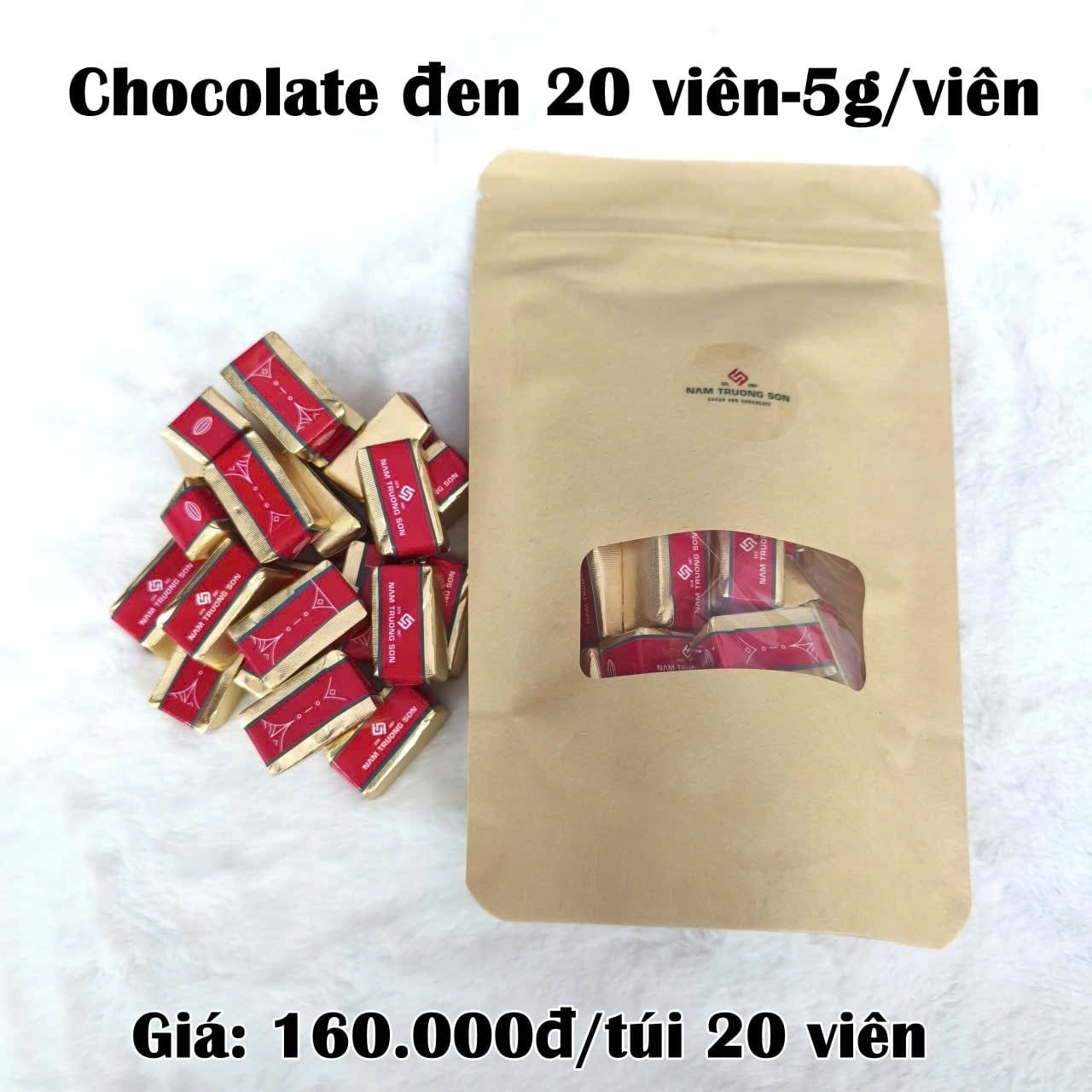  Chocolate đen 20 viên - 100G 