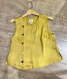  Áo lụa nút đắp 1 bên 