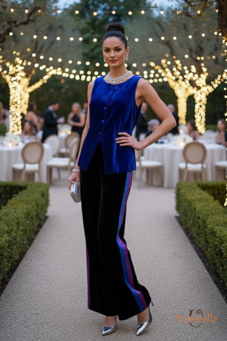  Áo Nhung ghi lê vạt dài 