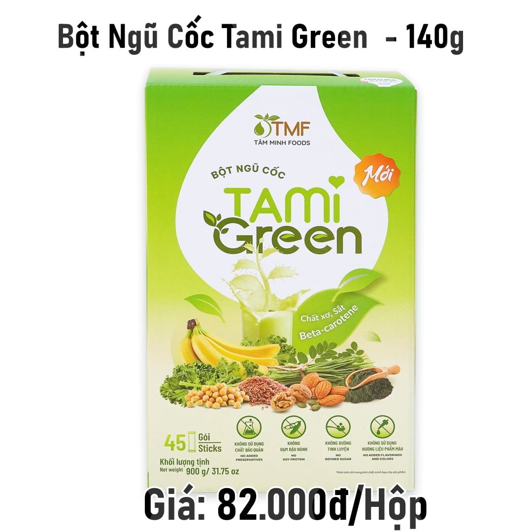  Bột ngũ cốc Tami Green - 140g 