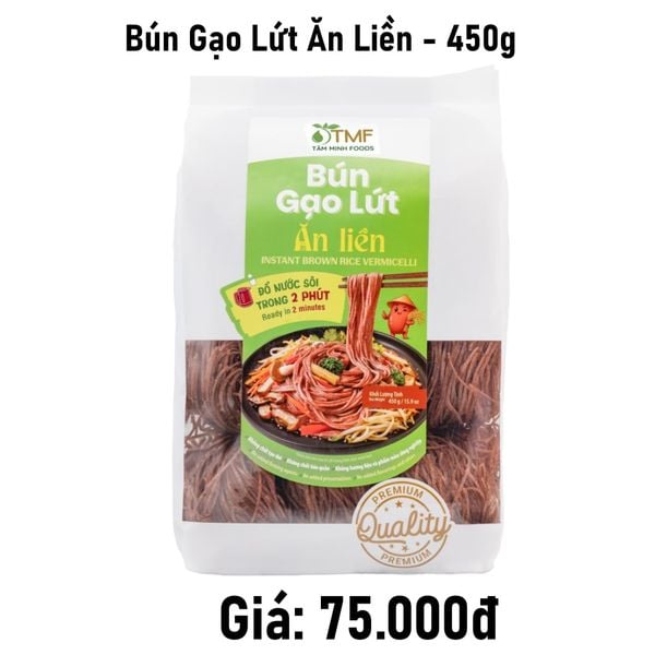  Bún gạo lứt ăn liền - 450g 