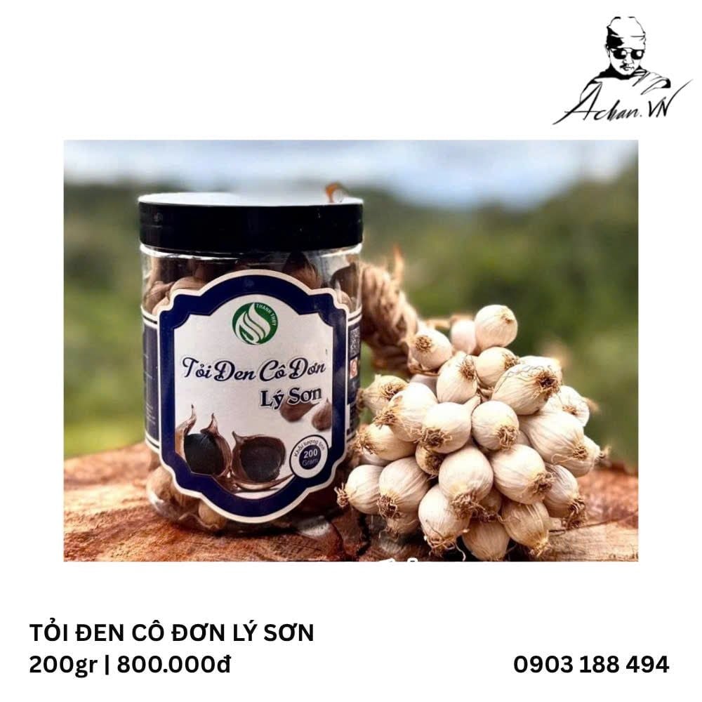  Tỏi đen cô đơn Lý Sơn 200G 