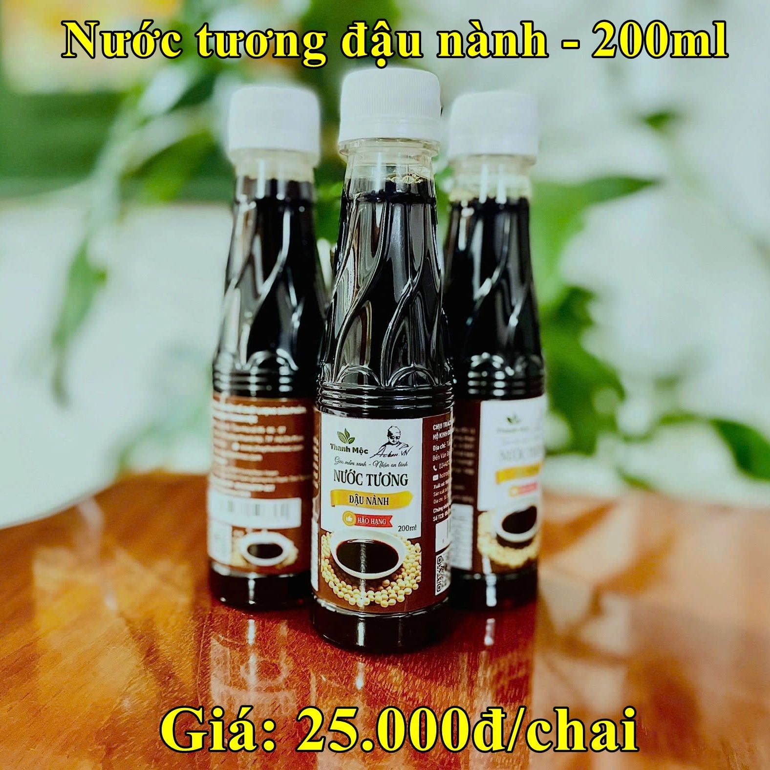  Chai nước tương đậu nành - 200ml 