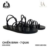  Dép lốp 7 quai xỏ ngón 