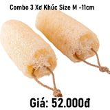  Combo 3 xơ khúc size M - 11cm 
