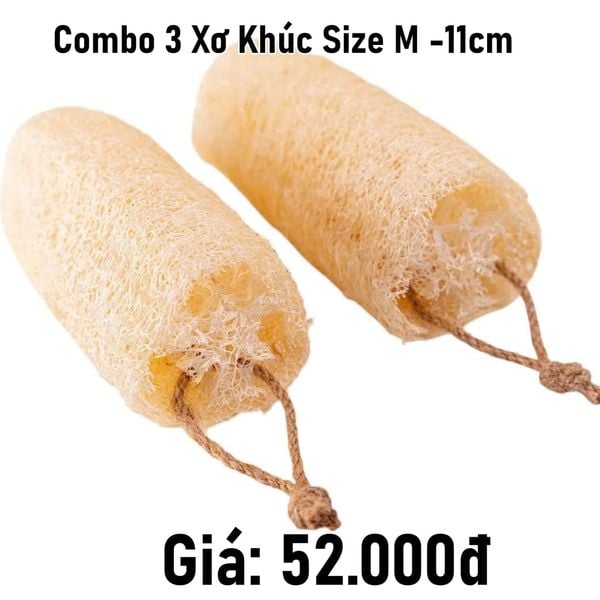  Combo 3 xơ khúc size M - 11cm 