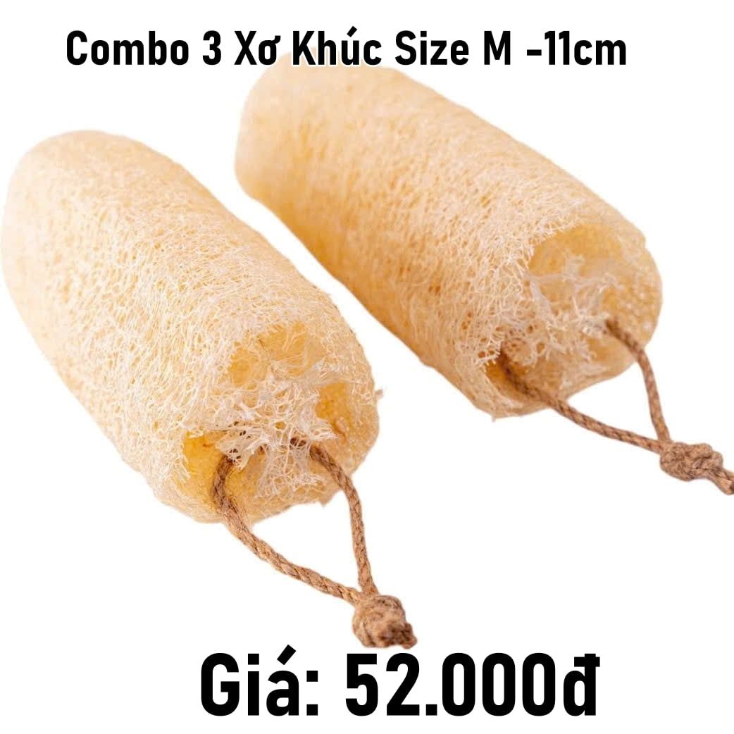 Combo 3 xơ khúc size M - 11cm 