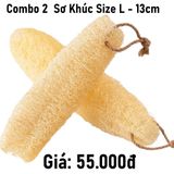  Bộ 2 2 xơ khúc size L - 13cm 