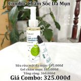  Combo chăm sóc da mụn 
