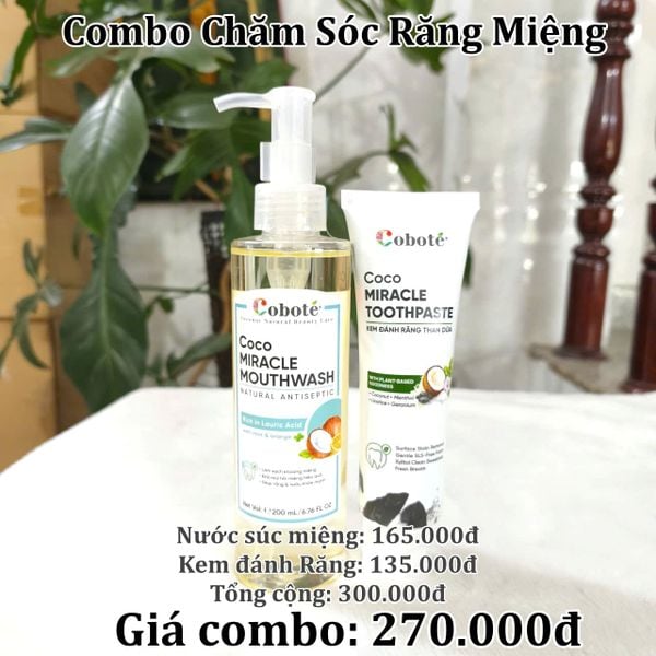  Combo chăm sóc răng miệng 