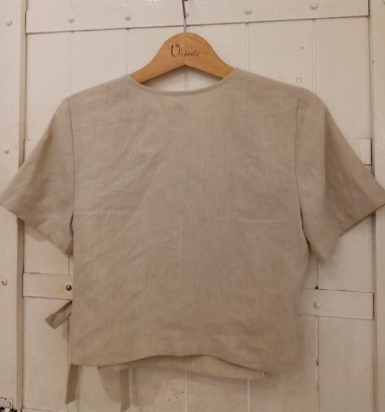  Áo chéo thắt 1 nơ 