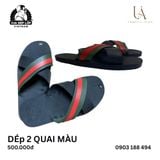  Dép lốp 2 quai chéo thời trang 