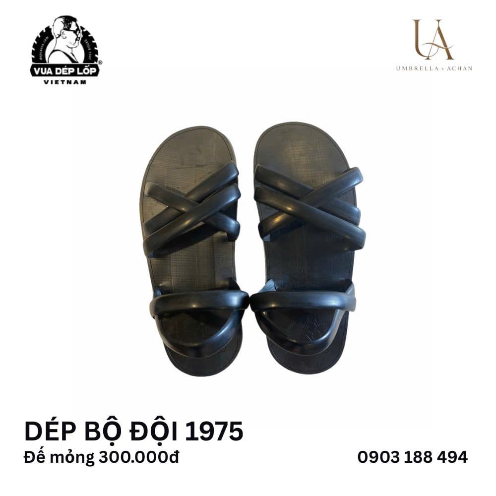  Dép lốp 5 quai bộ đội đế mỏng 