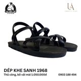  Dép lốp 4 quai khe sanh bố vải mài 