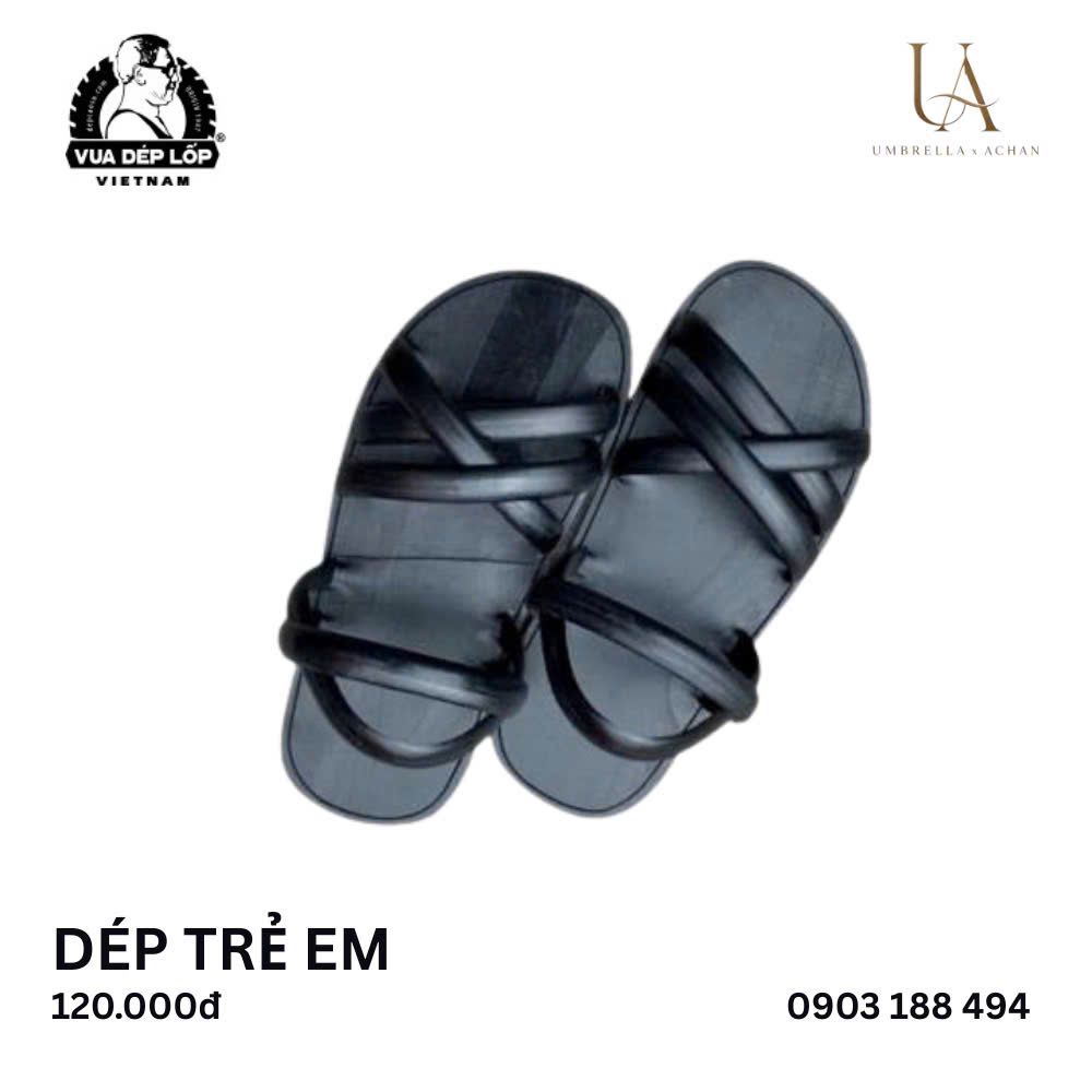  Dép lốp 5 quai trẻ em 