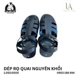  Dép rọ quai hậu mũi kín 