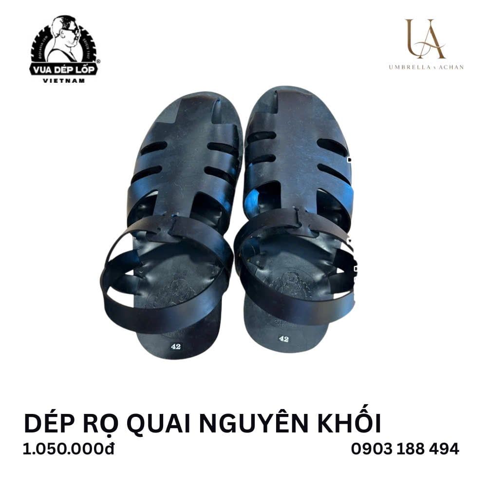  Dép rọ quai hậu mũi kín 
