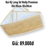  Đai kỳ lưng xơ mướp Premium dài 85cm - 10x28cm 