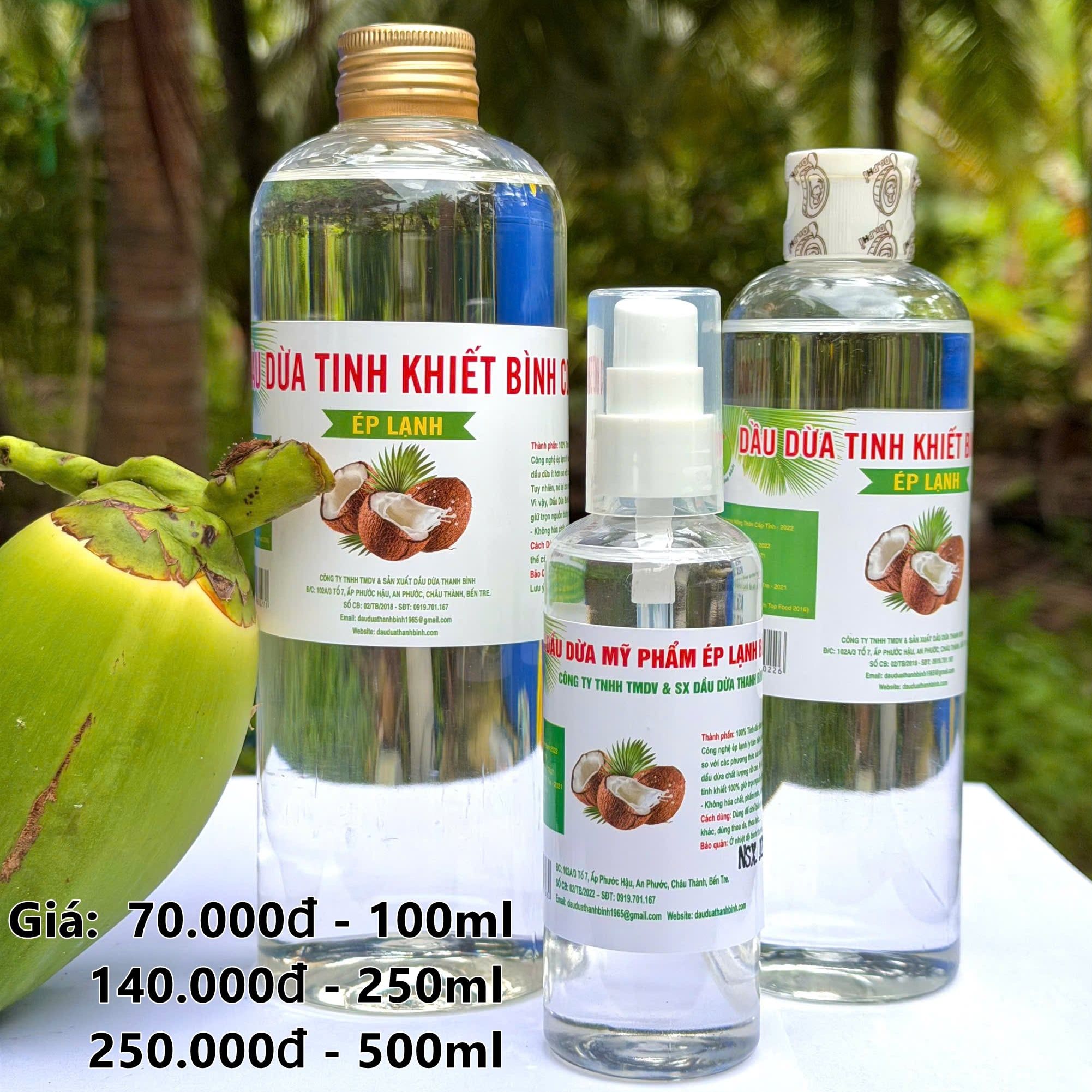  Dầu dừa 100ml 