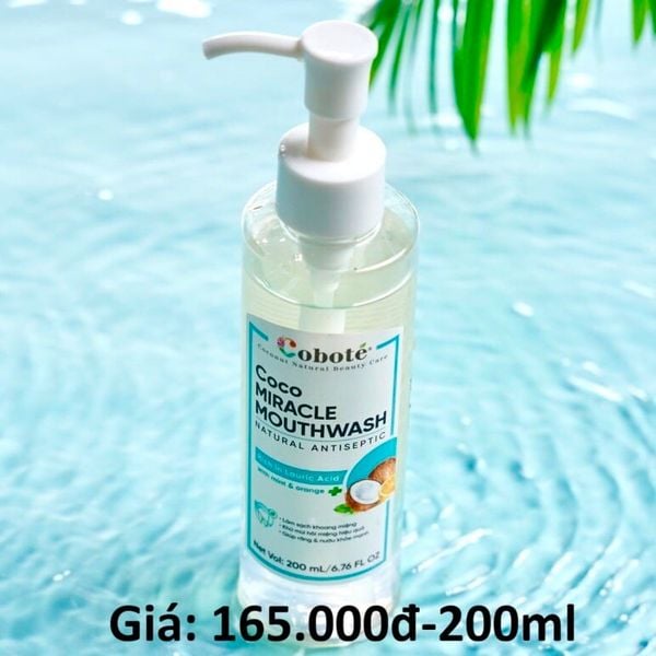  Dầu súc miệng Cobote 200ml 