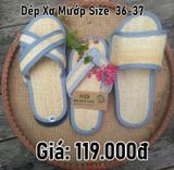  Dép xơ mướp size 36-37 