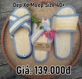  Dép xơ mướp size 40+ 