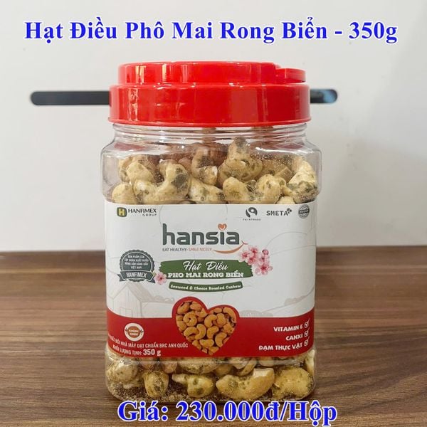  Hạt điều phô mai rong biển - 350g 