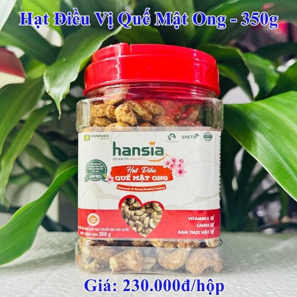  Hạt điều vị quế mật ong - 350g 