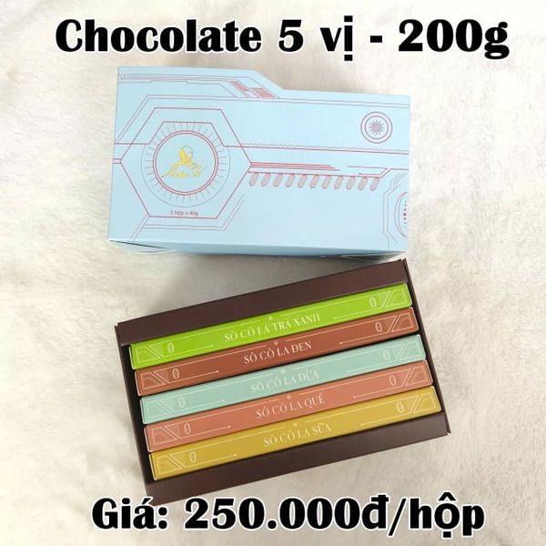  Combo Chocolate 5 vị - 200G 