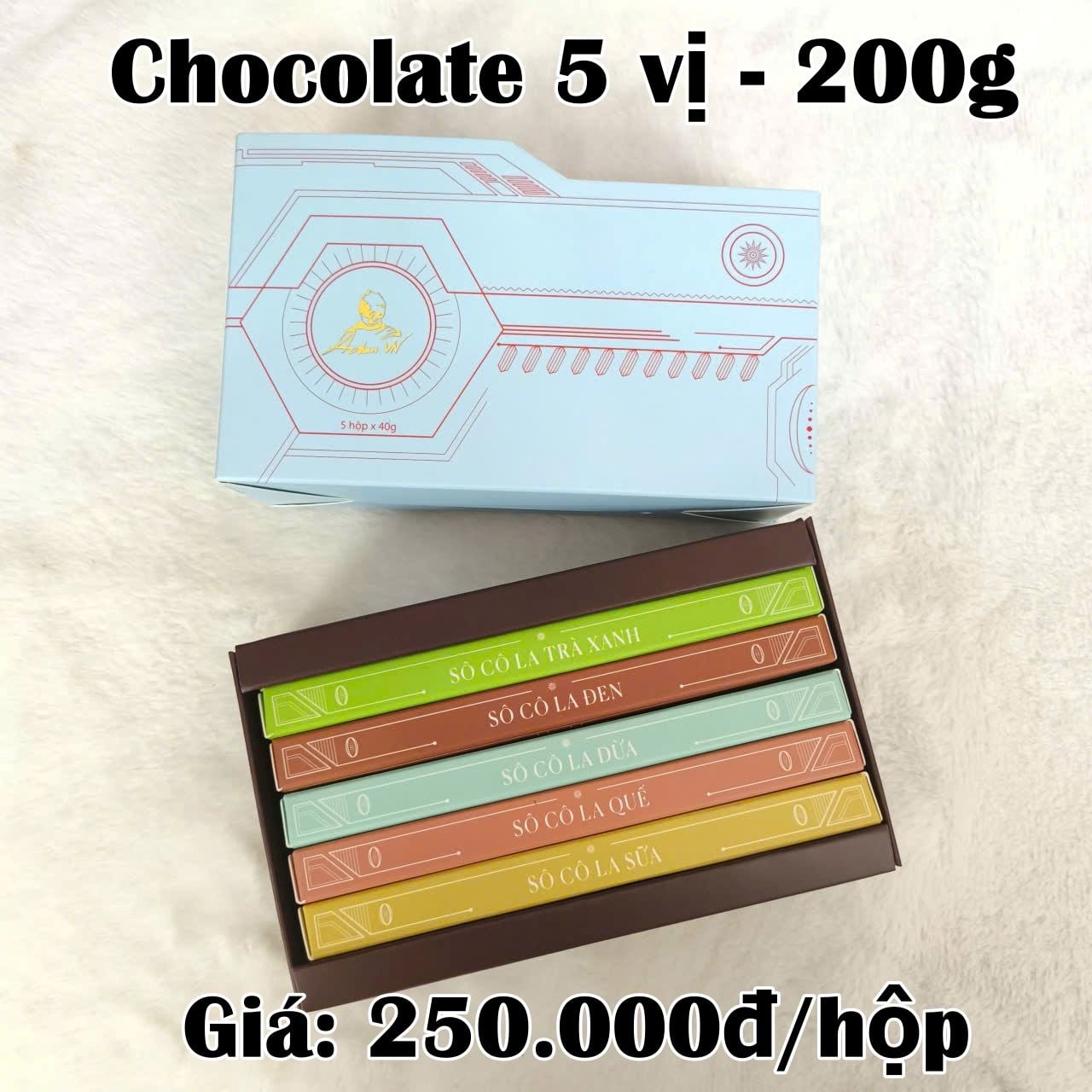  Combo Chocolate 5 vị - 200G 