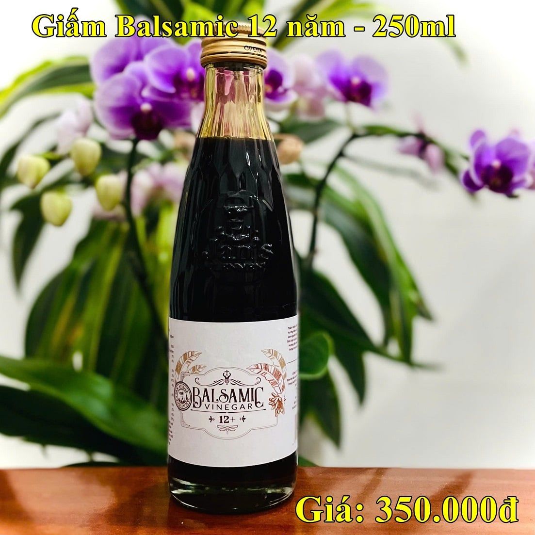  Giấm Balsamic 12 năm - 250ml 