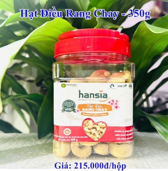 Hạt điều rang chay - 300g 