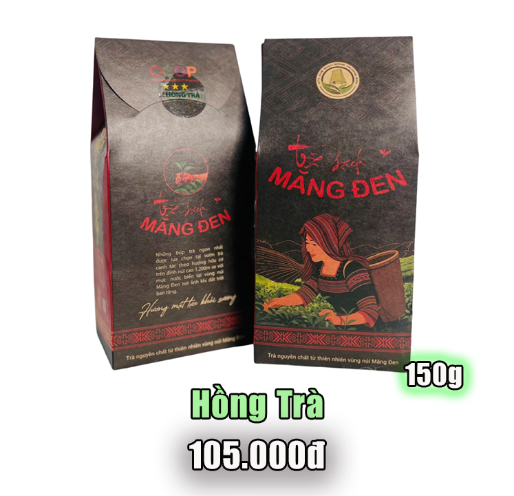  Hồng trà hộp 150gr 