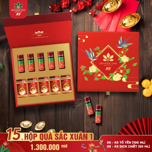  Hộp quà Sắc Xuân 1 