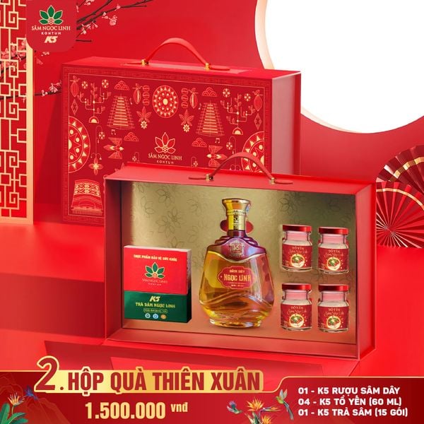  Hộp quà Thiên Hoa 