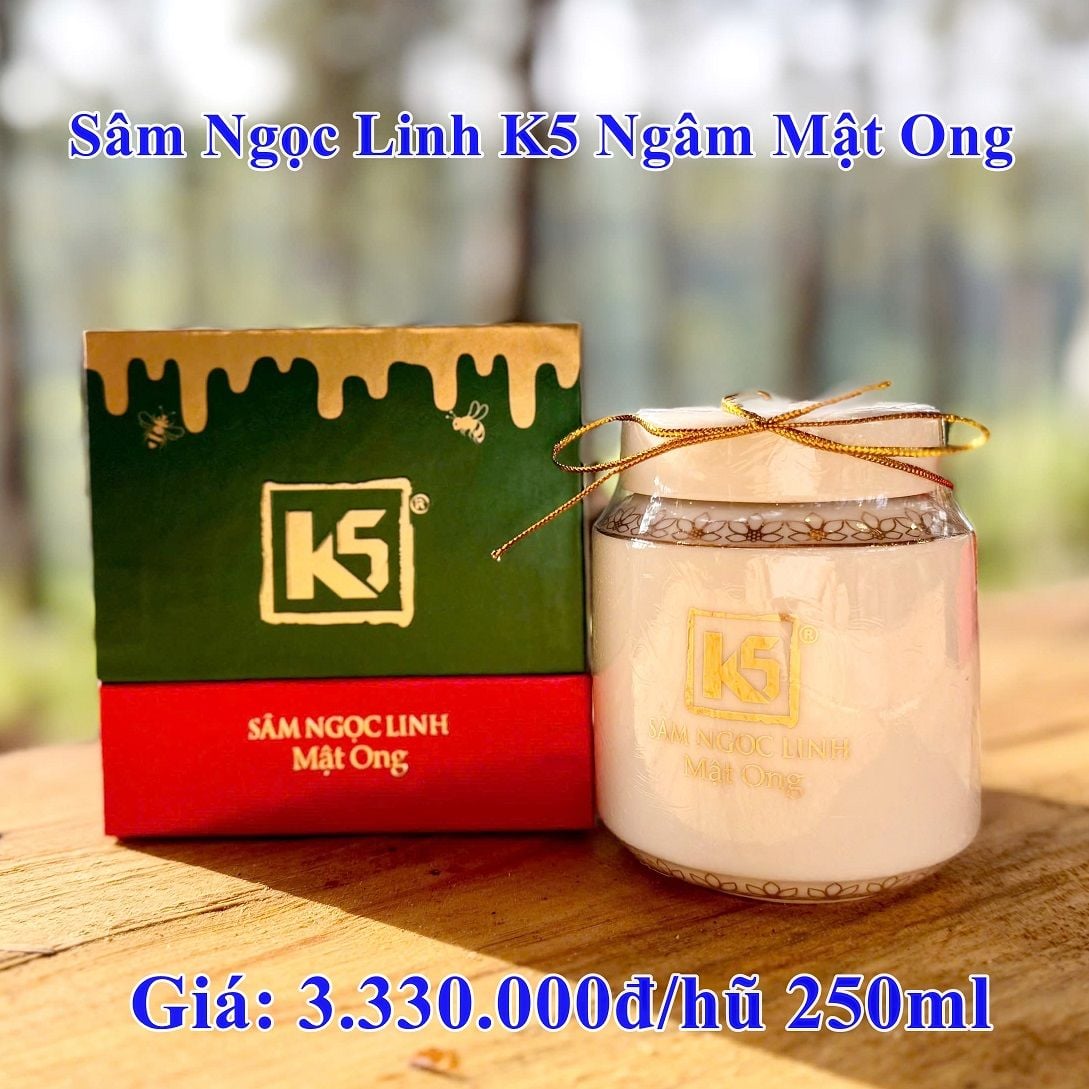  Hũ Sâm Ngọc Linh ngâm mật ong - 250ml 