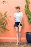  Short Linen đan hông 