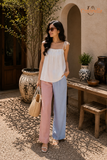  Áo Linen 2 dây hạt bẹt 