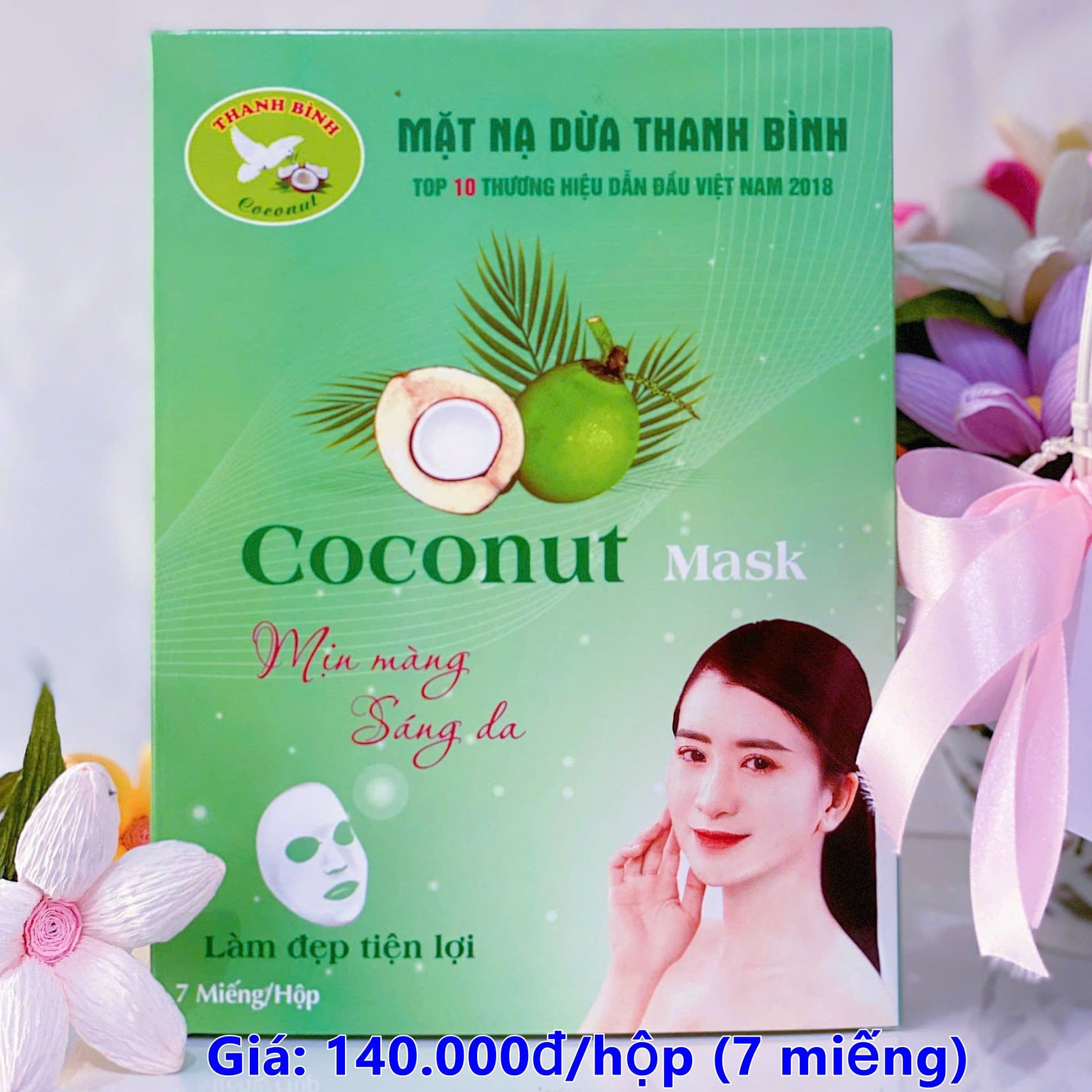  Mặt nạ dừa thiên nhiên 