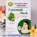  Mặt nạ dừa thiên nhiên 2 trong 1 