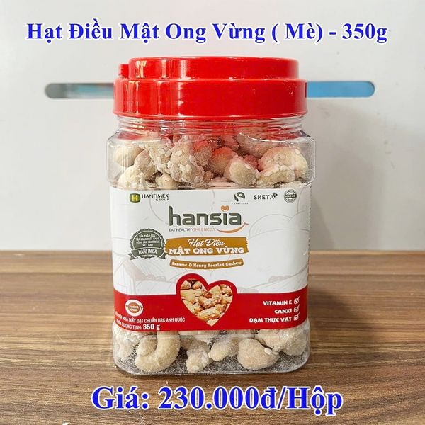  Hạt điều mật ong vừng(mè) - 350g 