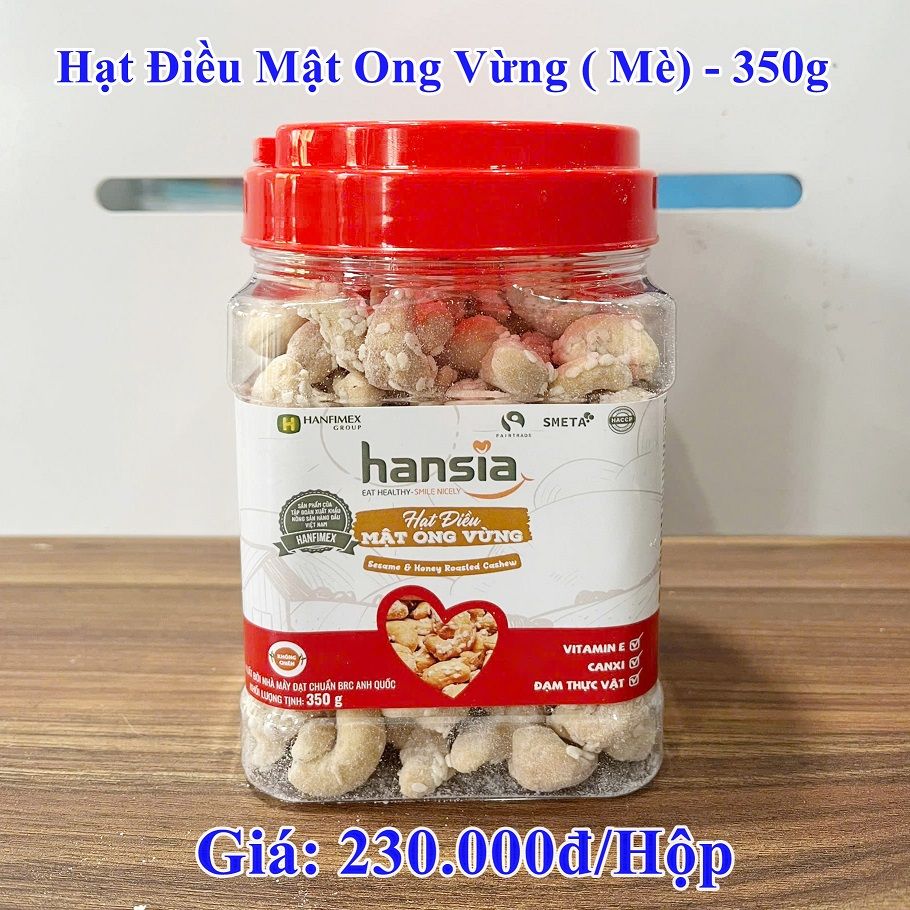  Hạt điều mật ong vừng(mè) - 350g 