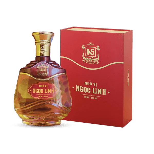  Rượu Sâm Ngọc Linh K5 Ngũ Vị - 500ml 