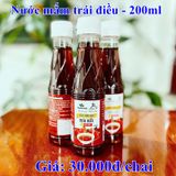  Chai nước mắm chay trái điều - 200ml 