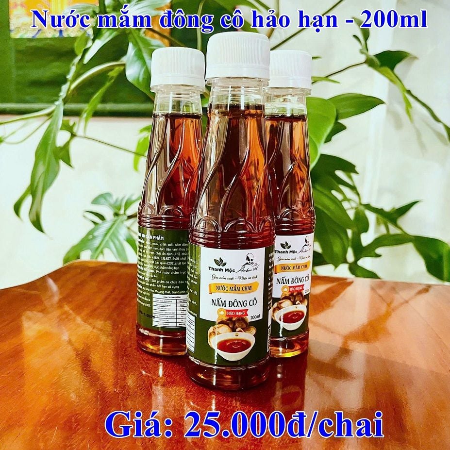  Chai nước mắm đông cô hảo hạng chay - 200ml 