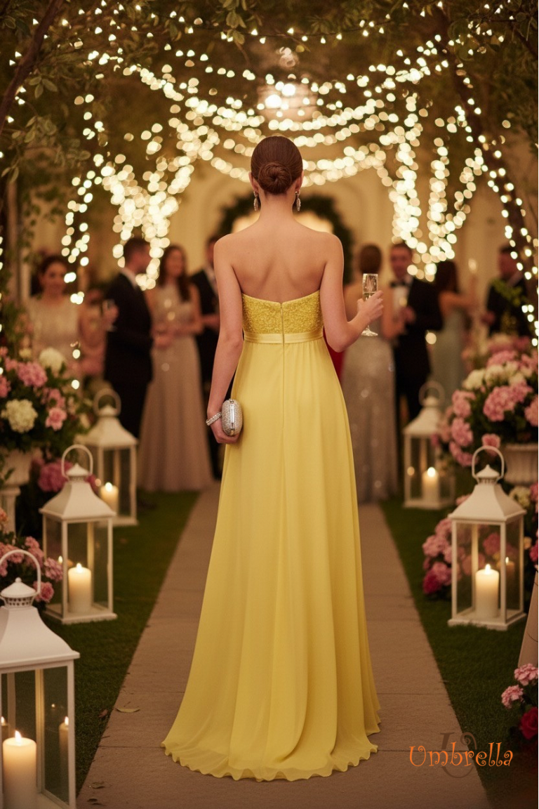  Đầm ngực vải xé hoa lan 