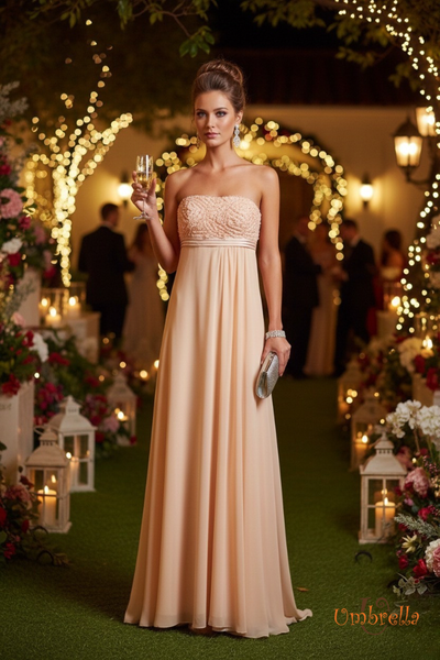  Đầm ngực vải xé hoa lan 